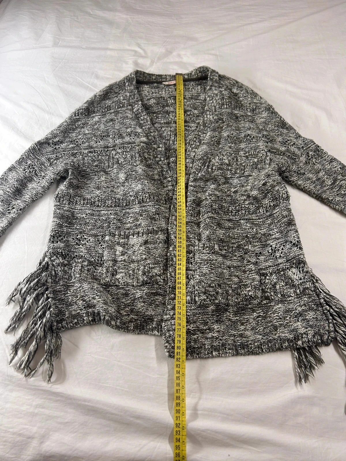 Grijze camaïeu-cardigan – photo 8
